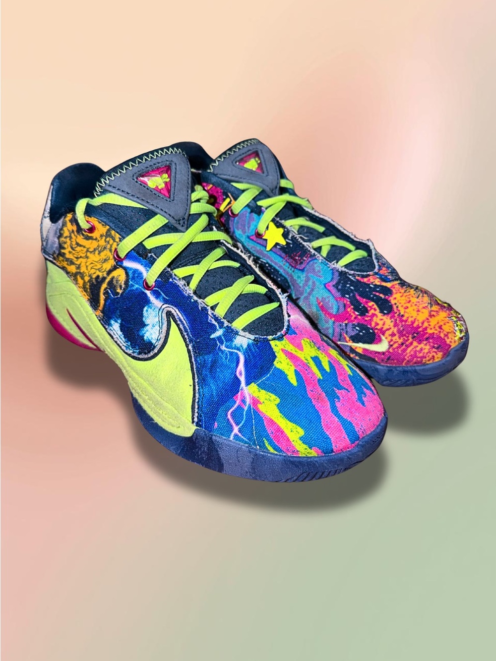 Nike LeBron 22 XXII Bryce’s World GS 5.5Y Basketball Shoes IB9255-400